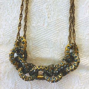 Vintage Monet gold necklace